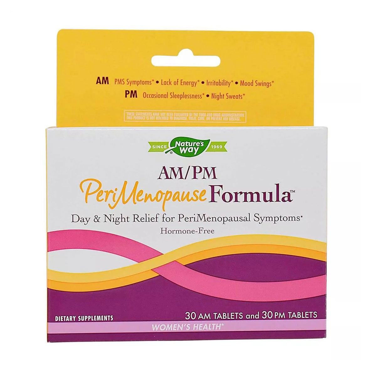Підтримка менопаузи Nature's Way AM/PM PeriMenopause Formula, 60 таблеток